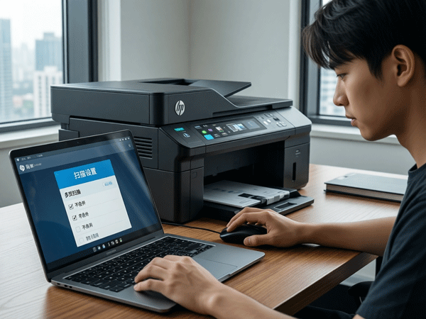 HP Smart App 多页扫描不合并？教你正确设置方法