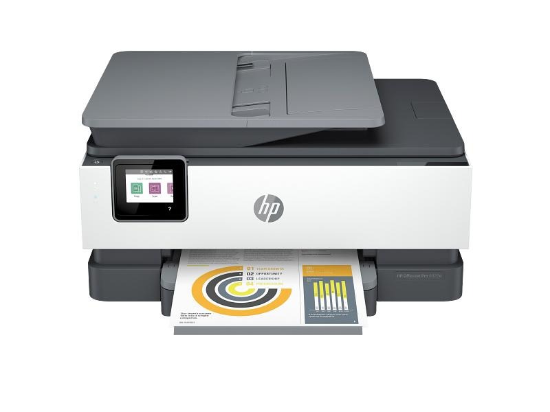 HP Office Jet 8019e 照片打印发灰模糊维修步骤
