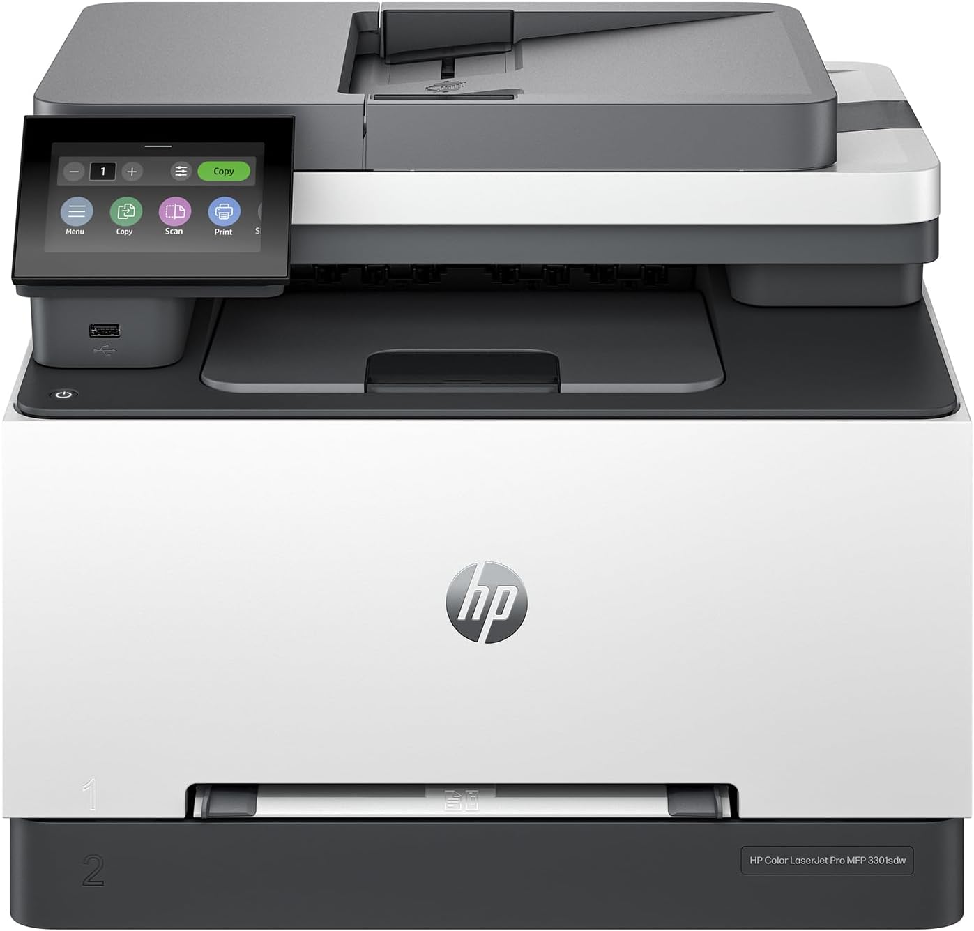 惠普Color LaserJet Pro MFP 3301sdw打印机面板扫描按键无法使用 解决办法